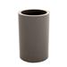 Vondom Cilindro - High Resin Pot Planter - Lacquered Resin/Plastic in Brown | 23.5 H x 15.75 W x 15.75 D in | Wayfair 40440F-TAUPE