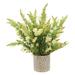 Ophelia & Co. Mixed Centerpiece in Pot Polysilk, Ceramic | 19 H x 20 W x 20 D in | Wayfair 49F880FE5B5B465FAD3DDAE908B432A7