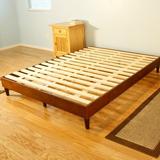 White Noise 11" Platform Bed in Brown | 11 H x 35 W x 84 D in | Wayfair C1D82BE0BFCA4839AE3E04976BA6E1D1