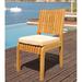 Rosecliff Heights Mastin 7 Piece Teak Outdoor Dining Set Wood/Teak in Brown/White | 31 H x 60 W x 60 D in | Wayfair