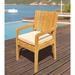 Rosecliff Heights Mastin 7 Piece Teak Outdoor Dining Set Wood/Teak in Brown/White | 31 H x 60 W x 60 D in | Wayfair