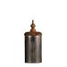 World Menagerie Eilir Antique Zinc/Metal Jar Metal in Brown | 19 H x 9 W x 9 D in | Wayfair D36CE451776C45A4A8F8E6C4982A55C9