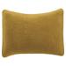 AllModern Kobie Stonewashed Cotton Quilted Modern Rustic 1 Piece Pillow Sham 100% Cotton in Brown | 34 H x 21 W in | Wayfair