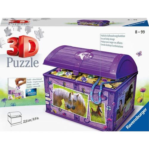 Puzzle Aufbewahrungsbox Horses, 72 Teile