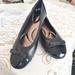 American Eagle Outfitters Shoes | American Eagle Slip On Ballerina Shoes. Size 6 | Color: Black | Size: 6