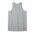 Men's Big & Tall Shrink-Less™ Lightweight Tank by KingSize in Heather Grey (Size 2XL) Shirt
