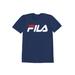 Men's Big & Tall FILA® Short-Sleeve Logo Tee by FILA in Navy (Size XLT)