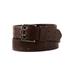 Men's Big & Tall Double Prong Belt by KingSize in Brown (Size 72/74)