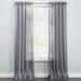 BH Studio Sheer Voile Rod-Pocket Panel Pair by BH Studio in Slate (Size 120"W 72" L) Window Curtains