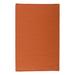 Simple Home Solid Rug by Colonial Mills in Rust (Size 2'W X 5'L)