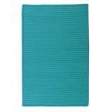 Simple Home Solid Rug by Colonial Mills in Turquoise (Size 5'W X 5'L)