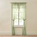 Wide Width BH Studio Crushed Voile 5-Pc. One-Rod Set by BH Studio in Fern (Size 60" W 63" L) Window Curtain