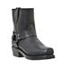 Wide Width Men's Dingo 7" Harness Side Zip Boots by Dingo in Black (Size 11 W)