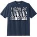 Men's Big & Tall KingSize Slogan Graphic T-Shirt by KingSize in Wrong (Size 4XL)