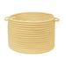 Simply Home Solid Basket by Colonial Mills in Pale Banana (Size 14X14X10)