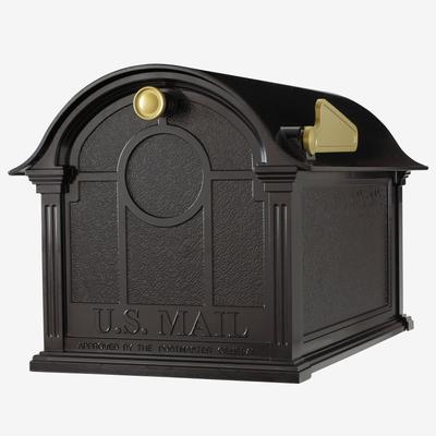 Balmoral Mailbox by Whitehall Products in Black