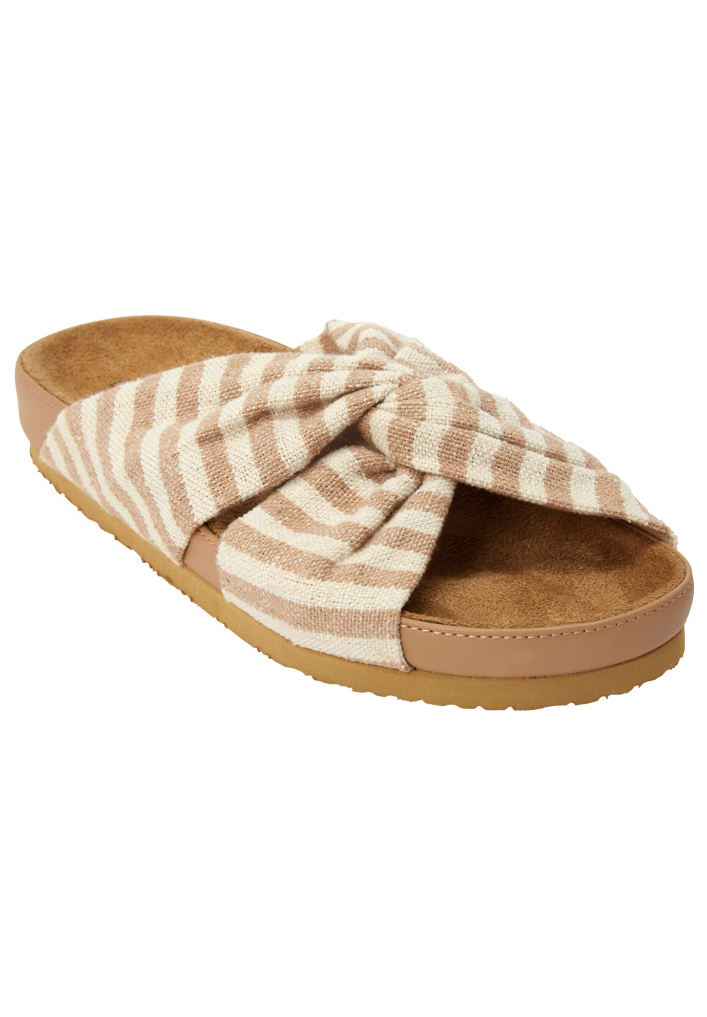 wide width footbed sandals