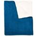 BH Studio Sherpa Microfleece Blanket by BH Studio in Seaside Blue (Size QUEEN)
