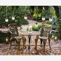 3-Pc. Bistro Set by BrylaneHome in Bronze Patio Furniture