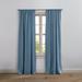 Wide Width BH Studio Room-Darkening Rod-Pocket Panel by BH Studio in Smoke Blue (Size 54" W 72" L) Window Curtain