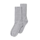 Plus Size Women's 2-Pack Open Weave Extra Wide Socks by Comfort Choice in Heather Grey (Size 1X) Tights