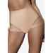 Plus Size Women's Shaping Brief with Lace Firm Control 2-Pack by Bali in Light Beige (Size M)