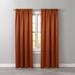 Wide Width BH Studio Room-Darkening Rod-Pocket Panel by BH Studio in Terracotta (Size 54" W 63" L) Window Curtain