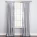Wide Width BH Studio Sheer Voile Tab-Top Panel by BH Studio in Slate (Size 60" W 84" L) Window Curtain
