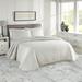 Woven Jacquard Bedspread Set by Sky Home in Gray White (Size KING)