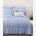 Helena Ruffle Quilt Set by Greenland Home Fashions in Blue (Size FL/QUE)