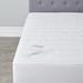 Soft & Dry Waterproof Pad by BrylaneHome in White (Size TWIN) Mattress Pad