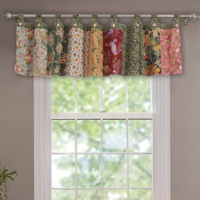 Wide Width Antique Chic Window Valance by Greenland Home Fashions in Multi (Size 84" W 21" L)