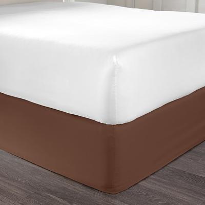 BH Studio Bedskirt by BH Studio in Chocolate (Size QUEEN)