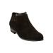 Women's The Bexley Bootie by Comfortview in Black (Size 8 1/2 M)