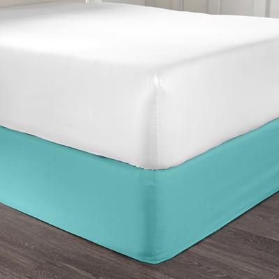 BH Studio Bedskirt by BH Studio in Turquoise (Size TWIN)