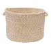 Tremont Basket by Colonial Mills in Natural (Size 18X18X12)