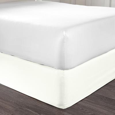 BH Studio Microfiber Bedskirt by BH Studio in Ivory (Size KING)