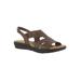 Women's Bolt Sandals by Easy Street® in Tan (Size 8 M)