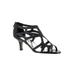 Wide Width Women's Flattery Pump by Easy Street® in Black Glitter (Size 10 W)