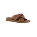 Wide Width Women's Noa-Italy Sandals by Bella Vita® in Whiskey Leather (Size 9 1/2 W)