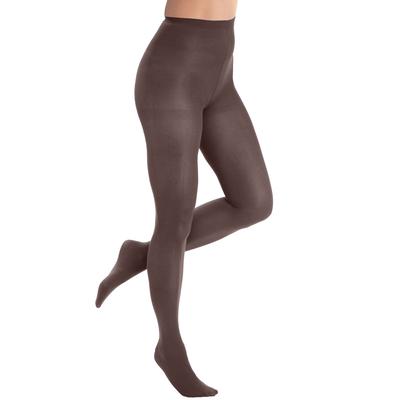 Plus Size Women's 2-Pack Opaque Tights by Comfort Choice in Dark Coffee (Size C/D)