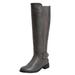 Women's The Milan Wide Calf Boot by Comfortview in Grey (Size 7 1/2 M)
