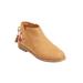 Extra Wide Width Women's The Sienna Bootie by Comfortview in Tan (Size 9 WW)