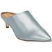 Extra Wide Width Women's The Camden Mule by Comfortview in Silver (Size 7 WW)