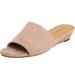 Wide Width Women's The Capri Slip On Mule by Comfortview in Beige (Size 10 1/2 W)