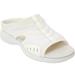 Extra Wide Width Women's The Tracie Slip On Mule by Easy Spirit in Bright White (Size 7 WW)