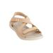 Wide Width Women's The Anouk Sandal by Comfortview in Tan (Size 12 W)