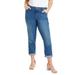 Plus Size Women's Invisible Stretch® Contour Boyfriend Jean by Denim 24/7 in Medium Wash (Size 26 W)