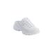 Wide Width Women's The D'Lites Bright Sky Slip-On by Skechers in White Wide (Size 8 W)