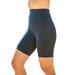 Plus Size Women's Swim Bike Short with Tummy Control by Swim 365 in Navy (Size 14) Swimsuit Bottoms